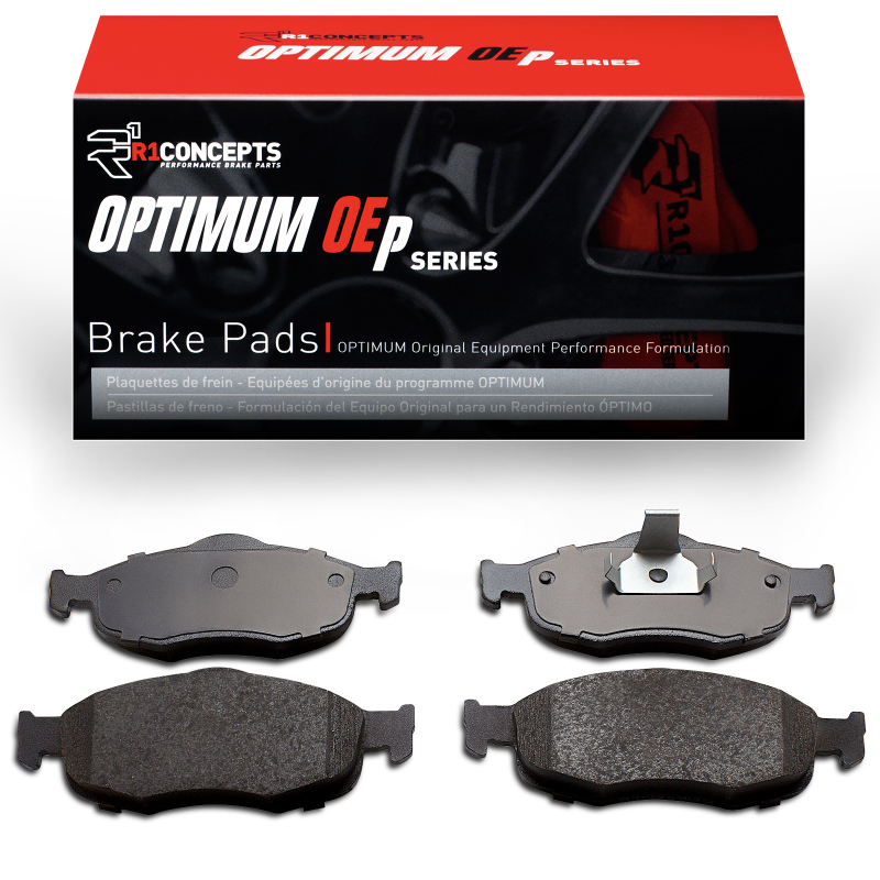 Ford Contour Brake Pads - Front - R1 Concepts - Optimum OE - `95-`04